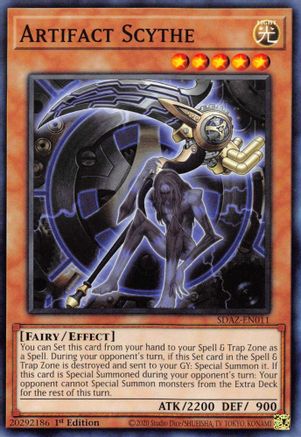 Artifact Scythe [SDAZ-EN011] Common - Trinity Hobby