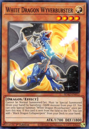 White Dragon Wyverburster [SDAZ-EN012] Common - Trinity Hobby