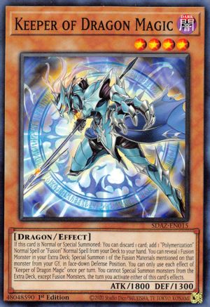 Keeper of Dragon Magic [SDAZ-EN015] Common - Trinity Hobby