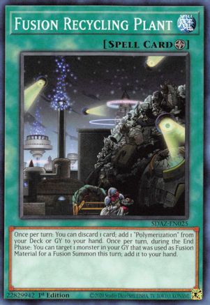 Fusion Recycling Plant [SDAZ-EN025] Common - Trinity Hobby