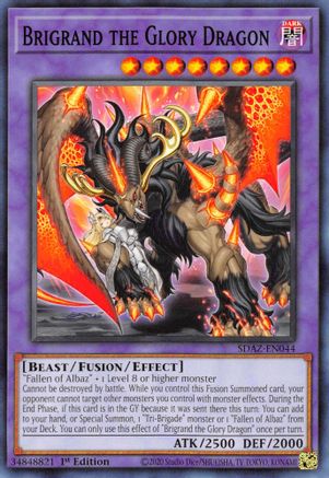 Brigrand the Glory Dragon [SDAZ-EN044] Common - Trinity Hobby