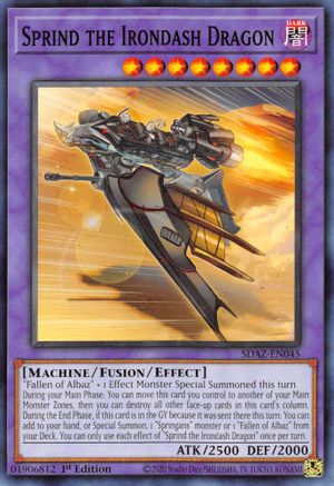 Sprind the Irondash Dragon [SDAZ-EN045] Common - Trinity Hobby