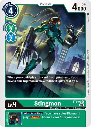 Stingmon [ST9-09] [Starter Deck: Ultimate Ancient Dragon] - Trinity Hobby