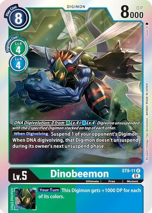 Dinobeemon [ST9-11] [Starter Deck: Ultimate Ancient Dragon] - Trinity Hobby