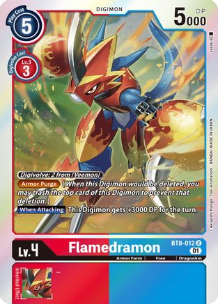 Flamedramon [BT8-012] [New Awakening] - Trinity Hobby