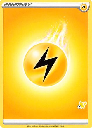 Lightning Energy (Pikachu Stamp #4) [Battle Academy 2022] - Trinity Hobby