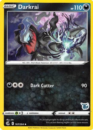 Darkrai (167/264) (Eevee Deck) [Battle Academy 2022] - Trinity Hobby