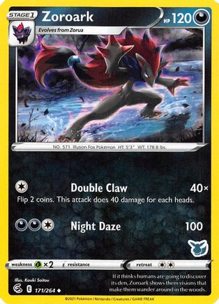 Zoroark (171/264) (Eevee Deck) [Battle Academy 2022] - Trinity Hobby