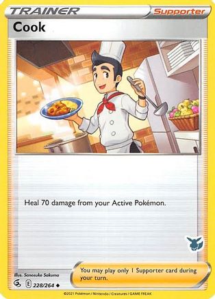 Cook (228/264) (Eevee Deck) [Battle Academy 2022] - Trinity Hobby