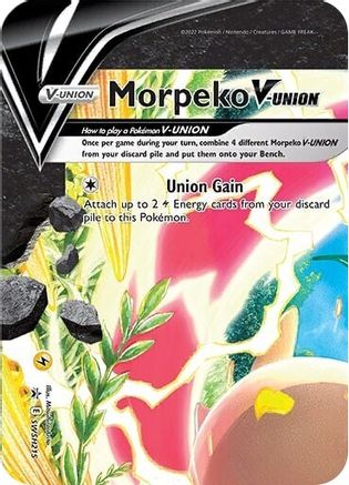 Morpeko V-UNION (SWSH215) [Sword & Shield: Black Star Promos] - Trinity Hobby