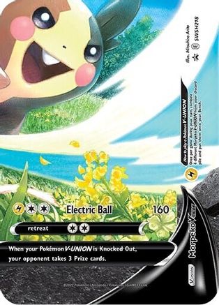 Morpeko V-UNION (SWSH218) [Sword & Shield: Black Star Promos] - Trinity Hobby