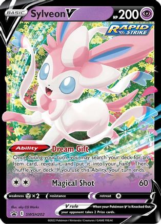 Sylveon V (SWSH202) [Sword & Shield: Black Star Promos] - Trinity Hobby