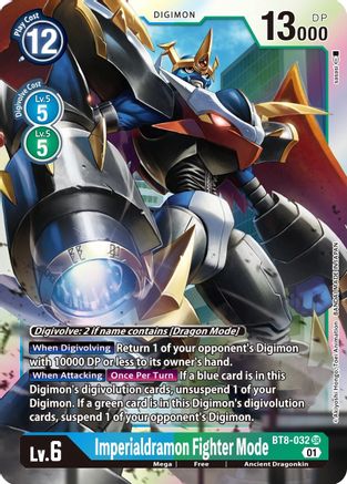 Mode Combattant Imperialdramon [BT8-032] [Nouvel éveil] 