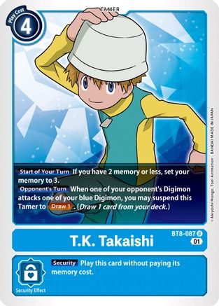 T.K. Takaishi [BT8-087] [New Awakening] - Trinity Hobby