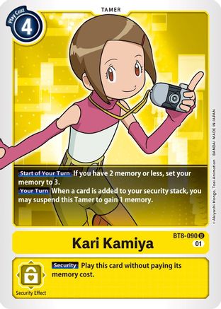 Kari Kamiya [BT8-090] [New Awakening] - Trinity Hobby