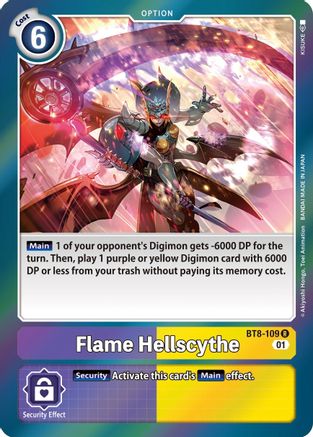 Flame Hellscythe [BT8-109] [Nouvel éveil] 