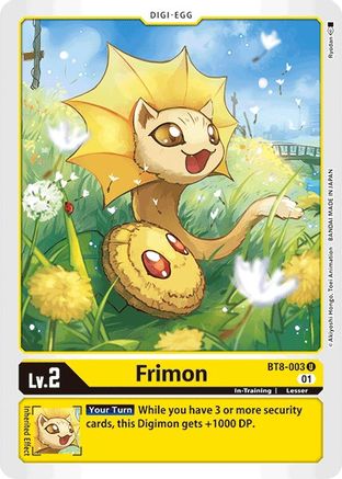 Frimon [BT8-003] [New Awakening] - Trinity Hobby