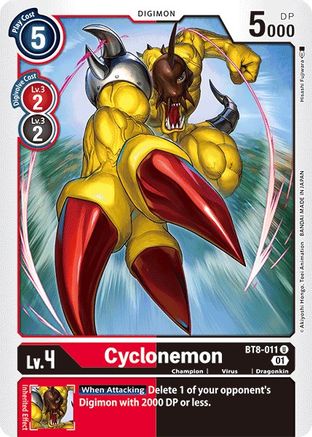 Cyclonemon [BT8-011] [Nouvel éveil] 