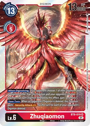 Zhuqiaomon [BT8-019] [New Awakening] - Trinity Hobby