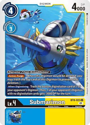 Submarimon [BT8-023] [New Awakening] - Trinity Hobby
