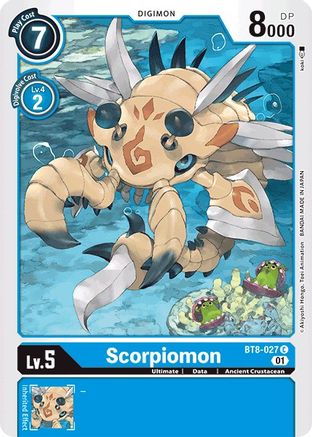 Scorpiomon [BT8-027] [New Awakening] - Trinity Hobby