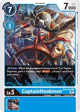 CaptainHookmon [BT8-028] [New Awakening] - Trinity Hobby