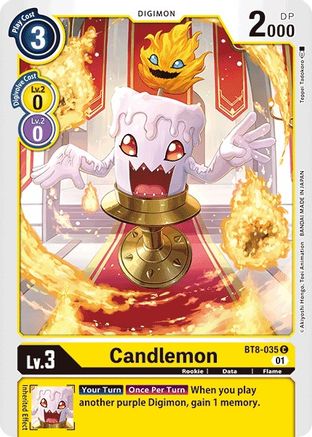 Candlemon [BT8-035] [Nouvel éveil] 