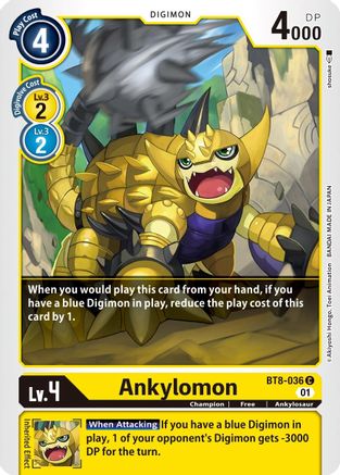 Ankylomon [BT8-036] [New Awakening] - Trinity Hobby