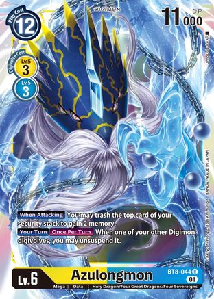 Azulongmon [BT8-044] [Nouvel éveil] 