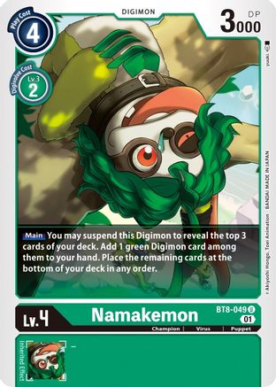 Namakemon [BT8-049] [New Awakening] - Trinity Hobby