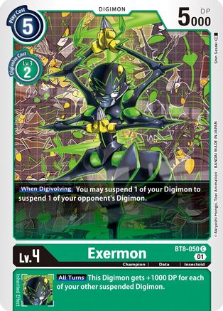 Exermon [BT8-050] [Nouvel éveil] 