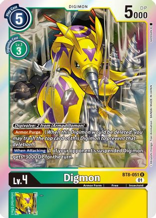 Digmon [BT8-051] [New Awakening] - Trinity Hobby