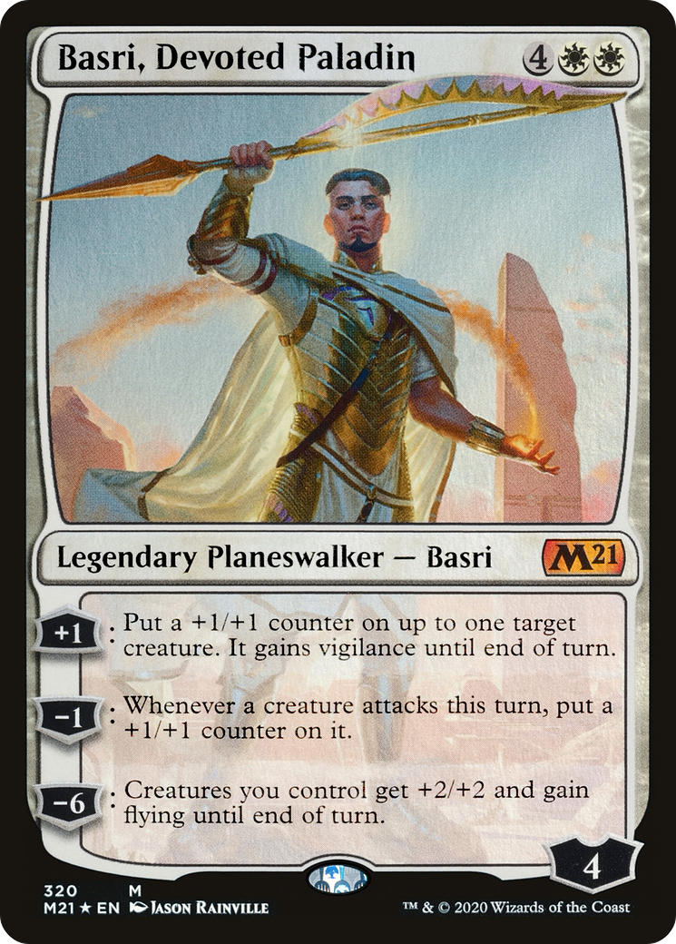 Basri, Devoted Paladin [Core Set 2021] - Trinity Hobby