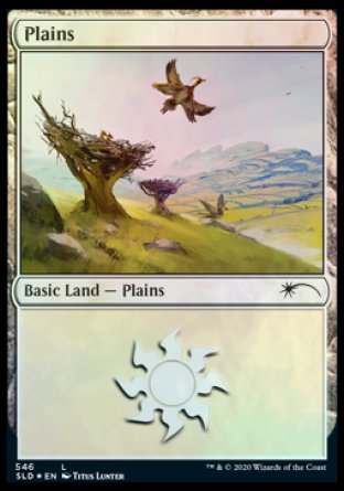 Plains (Feathered Friends) (546) [Secret Lair Drop Promos] - Trinity Hobby