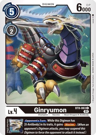 Ginryumon [BT8-063] [Nouvel éveil] 