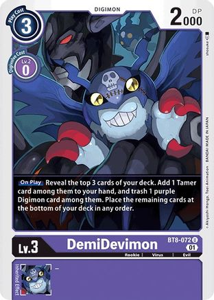 DemiDevimon [BT8-072] [New Awakening] - Trinity Hobby