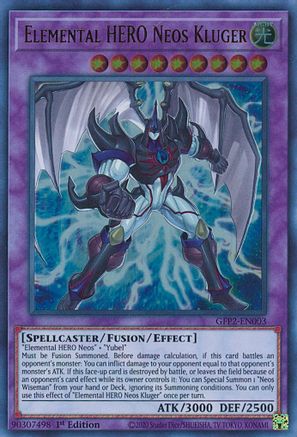 Elemental HERO Neos Kluger [GFP2-EN003] Ultra Rare - Trinity Hobby