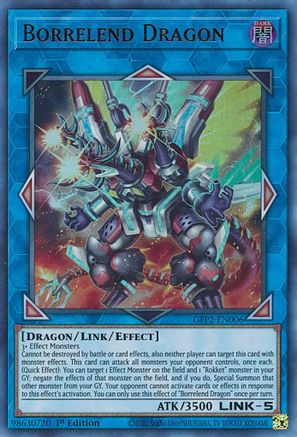 Borrelend Dragon [GFP2-EN006] Ultra Rare - Trinity Hobby
