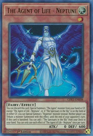 The Agent of Life - Neptune [GFP2-EN008] Ultra Rare - Trinity Hobby