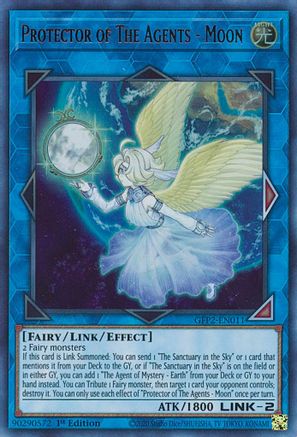Protector of The Agents - Moon [GFP2-EN011] Ultra Rare - Trinity Hobby