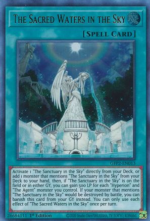 The Sacred Waters in the Sky [GFP2-EN013] Ultra Rare - Trinity Hobby