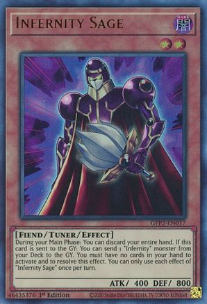 Infernity Sage [GFP2-EN017] Ultra Rare - Trinity Hobby