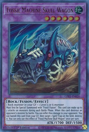 Fossil Machine Skull Wagon [GFP2-EN020] Ultra Rare - Trinity Hobby
