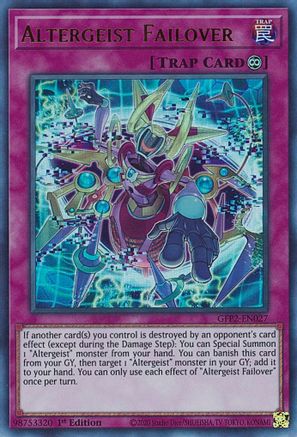 Altergeist Failover [GFP2-EN027] Ultra Rare - Trinity Hobby