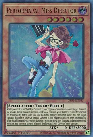 Performapal Miss Director [GFP2-EN035] Ultra Rare - Trinity Hobby