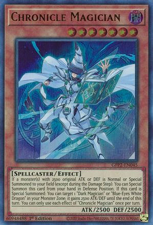 Chronicle Magician [GFP2-EN045] Ultra Rare - Trinity Hobby