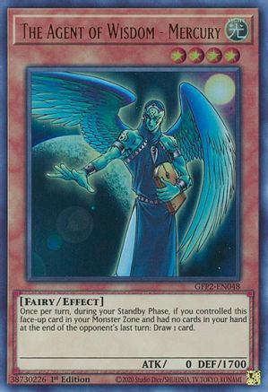 The Agent of Wisdom - Mercury [GFP2-EN048] Ultra Rare - Trinity Hobby