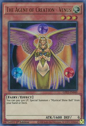 The Agent of Creation - Venus [GFP2-EN049] Ultra Rare - Trinity Hobby