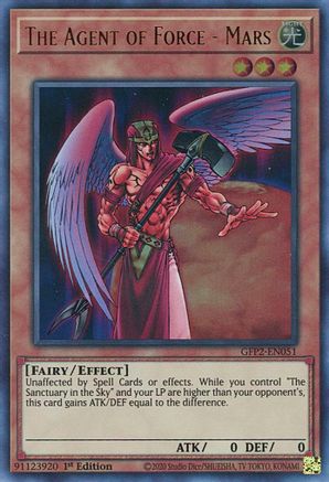The Agent of Force - Mars [GFP2-EN051] Ultra Rare - Trinity Hobby