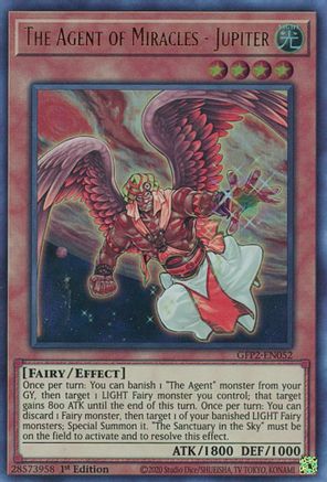 The Agent of Miracles - Jupiter [GFP2-EN052] Ultra Rare - Trinity Hobby